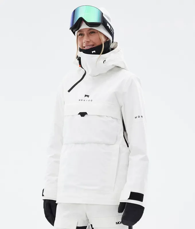 Offre Limitée Montec Dune W Veste Snowboard Femme Old White