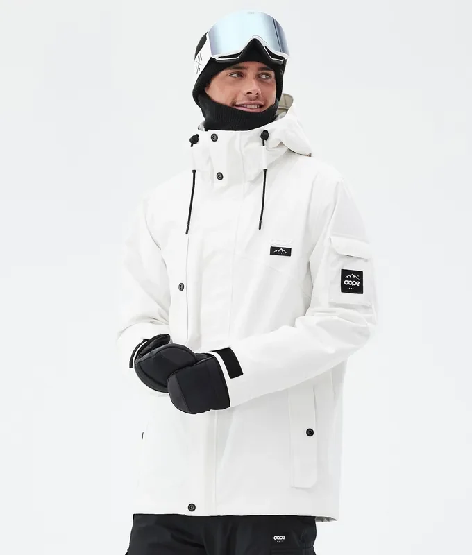 Offre Spéciale Dope Adept Veste Snowboard Homme Old White