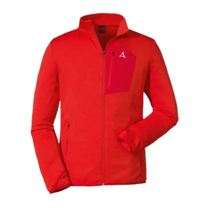 Offre Spéciale Polaire Schöffel FLEECE JACKET SAVOYEN2 fiery red