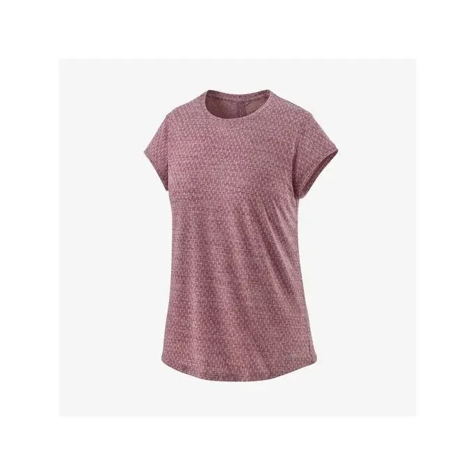 Offre Spéciale T-shirt Femme Patagonia W&rsquo;S RIDGE FLOW SHIRT Evening Mauve