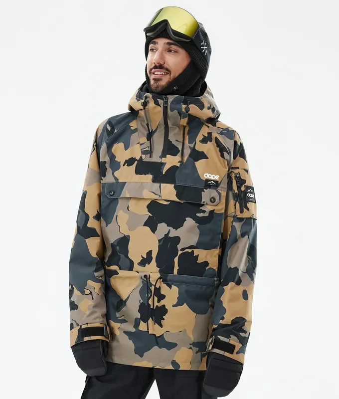 Original Dope Annok Veste Snowboard Homme Walnut Camo