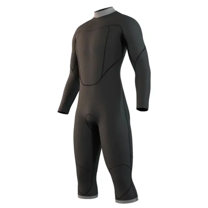 Overknee neoprene mystic brand flatlock ls 3-2 backzip noir Vente Flash