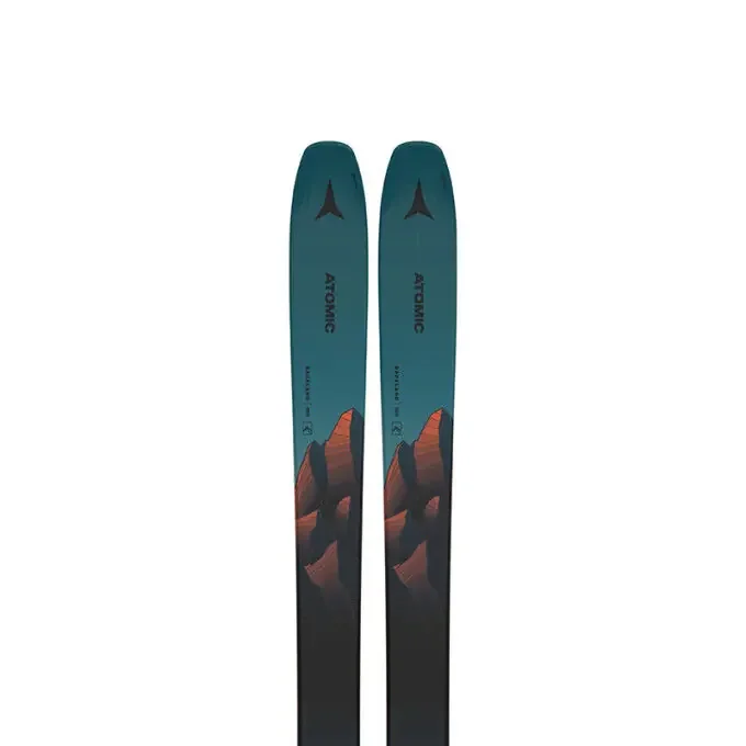 Pack de skis Atomic N BACKLAND 107 Petrol/Black/Or + fix Remise