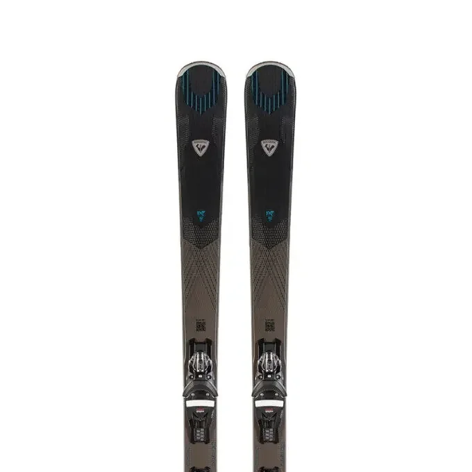 Pack de skis Rossignol EXPERIENCE 82 TI + fixations NX 12 KONECT GW B90 Black / Chrome Expédition Rapide