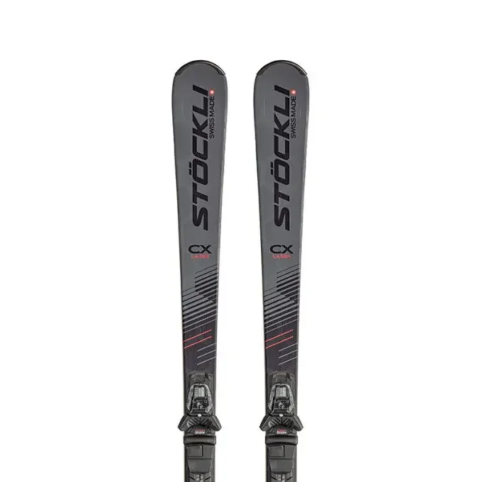 Pack de skis Stöckli LASER-CX + fixation MC D20 + MC 11 Black/Matt Meilleur Prix
