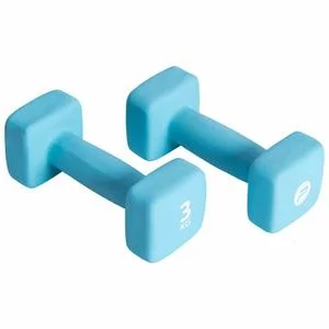 Paire d’Haltères neoprene 2x 3Kg