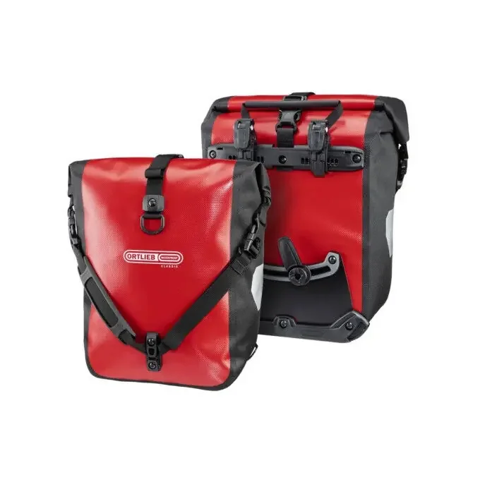 Paire de sacoches Ortlieb SPORT-ROLLER CLASSIC Red / Black Produit De Marque