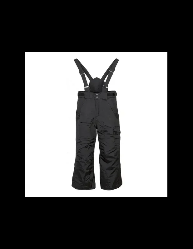 Pantalon de ski Enfant Lhotse Cutting Noir Tendance