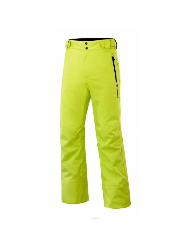 Pantalon de ski Sun Valley Dylan Vert Fluo Taille XL En Vogue