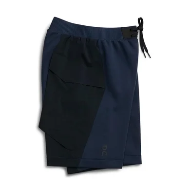 Pantalon de Sport On Running Homme Movement Shorts Navy Black