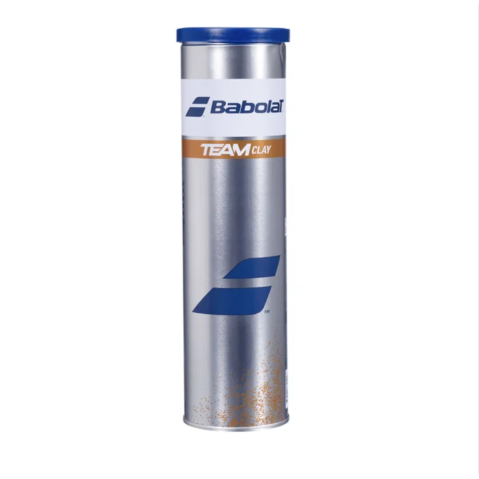 Pelotas de tenis Babolat Team Clay Tubos de 4 pelotas