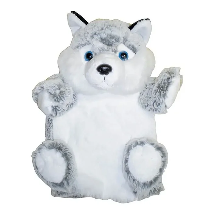 Peluche marionnette Husky Meilleure Qualité