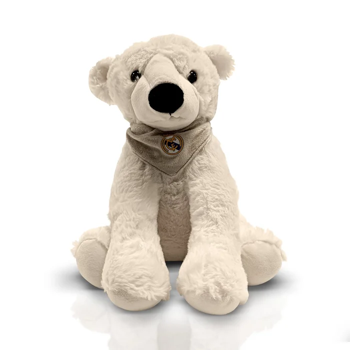 Peluche Ours Polaire 30cm Real Madrid – Boutique Officiel Real Madrid CF