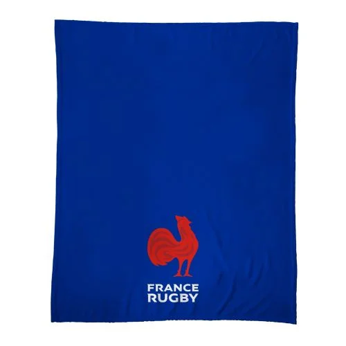 Plaid France Rugby 125×150 cm Bleu