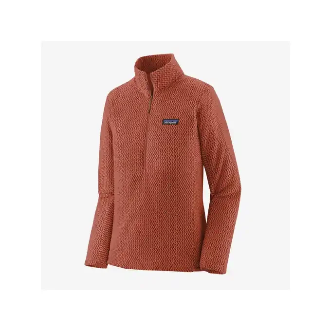Polaire Patagonia W&rsquo;S R1 AIR ZIP NECK Burl Red Exclusif