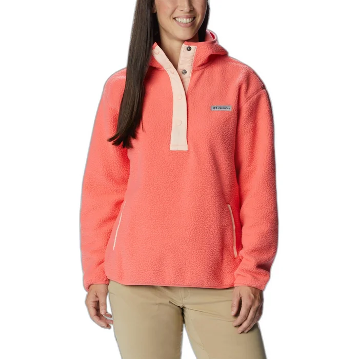 Polaire u00e0 capuche sherpa femme Columbia Echo Hillsu2122 [Taille XS]