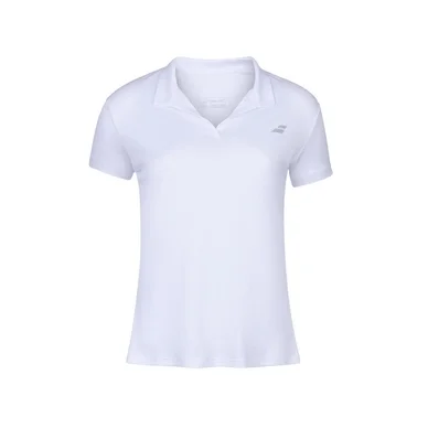 Polo Babolat Filles Play White White