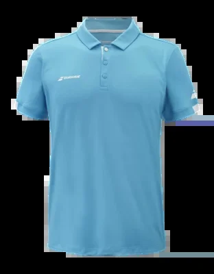 Polo Babolat Homme Play Polo Cyan Blue