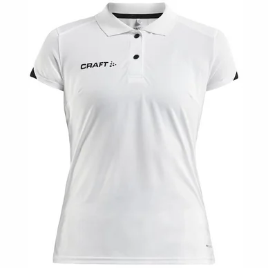 Polo de Tennis Craft Women Pro Control Impact Polo W White Black