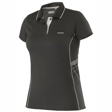 Polo de tennis HEAD Club W Technical Black