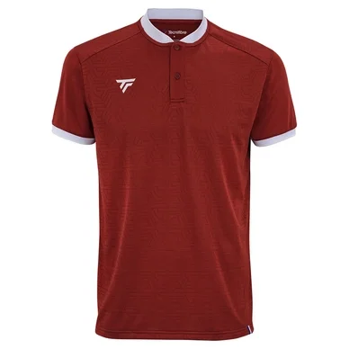 Polo de Tennis Tecnifibre Boys Équipe Junior Maille Cardinal