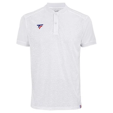 Polo de Tennis Tecnifibre Homme Team Mesh White