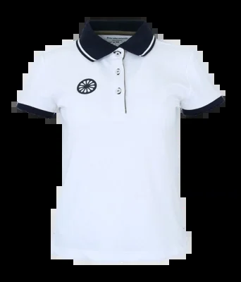 Polo de Tennis The Indian Maharadja Femme Kadiri Pique White
