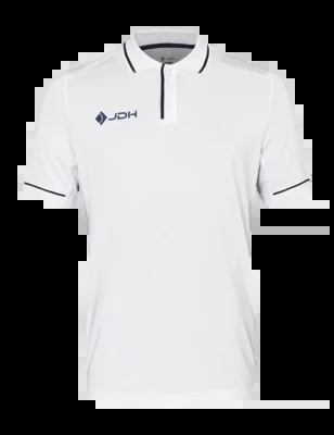 Polo JDH Garçon Carbon Pro Polo White