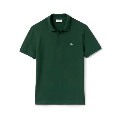 Polo Lacoste Slim Fit Pique Vert