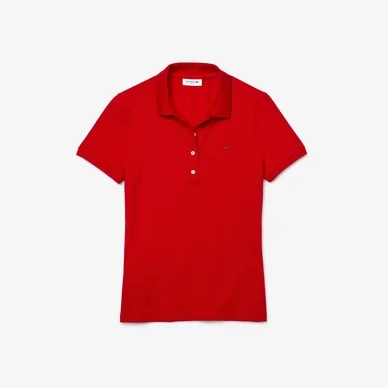 Polo Lacoste Women PF5462 Slim Fit Rouge