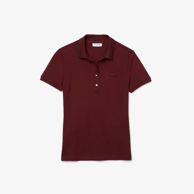 Polo Lacoste Women PF5462 Slim Fit Rouge Bordeaux