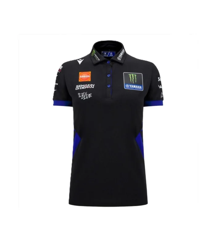 Polo Team Replica Femme Monster Energy Yamaha MotoGP