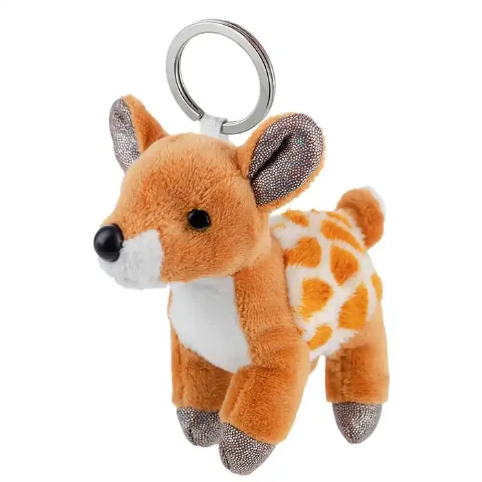Porte Clefs Peluche Bambi Dani Créations Prix Bas