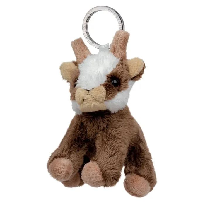 Porte Clefs Peluche Chamois Dani Créations Garantie Incluse