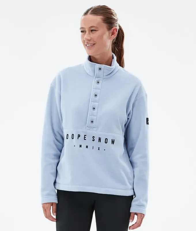 Premium Dope Comfy W Sweat Polaire Femme Light Blue