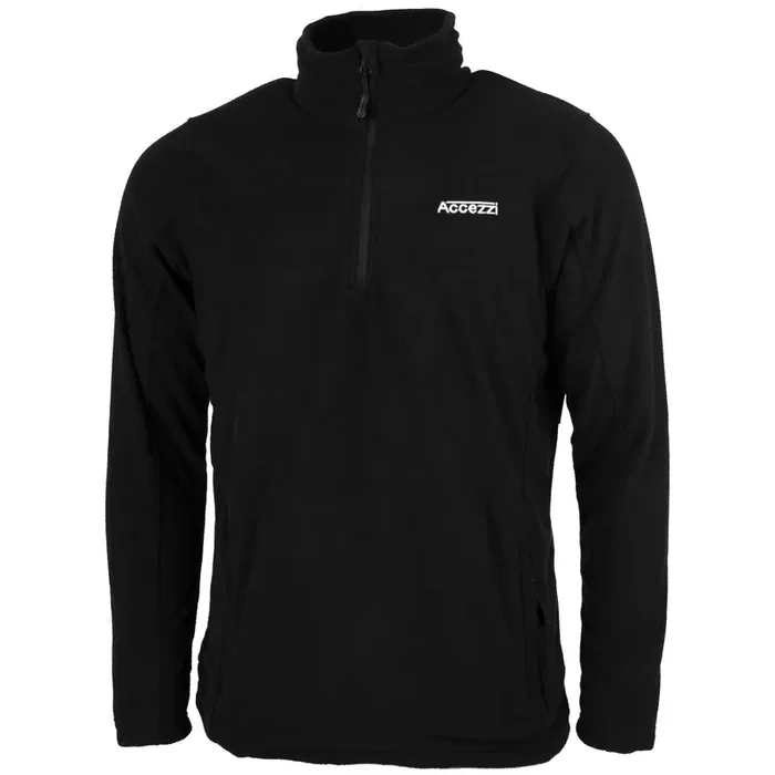 Prix Bas Accezzi pull polaire, hommes, noir