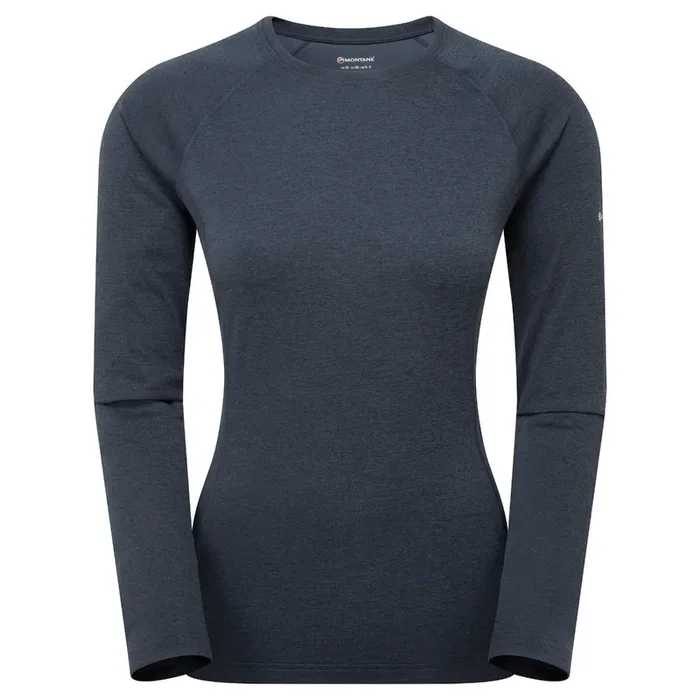 Prix Cassé Montane F Dart Long Sleeve T-Shirt, femme, bleu