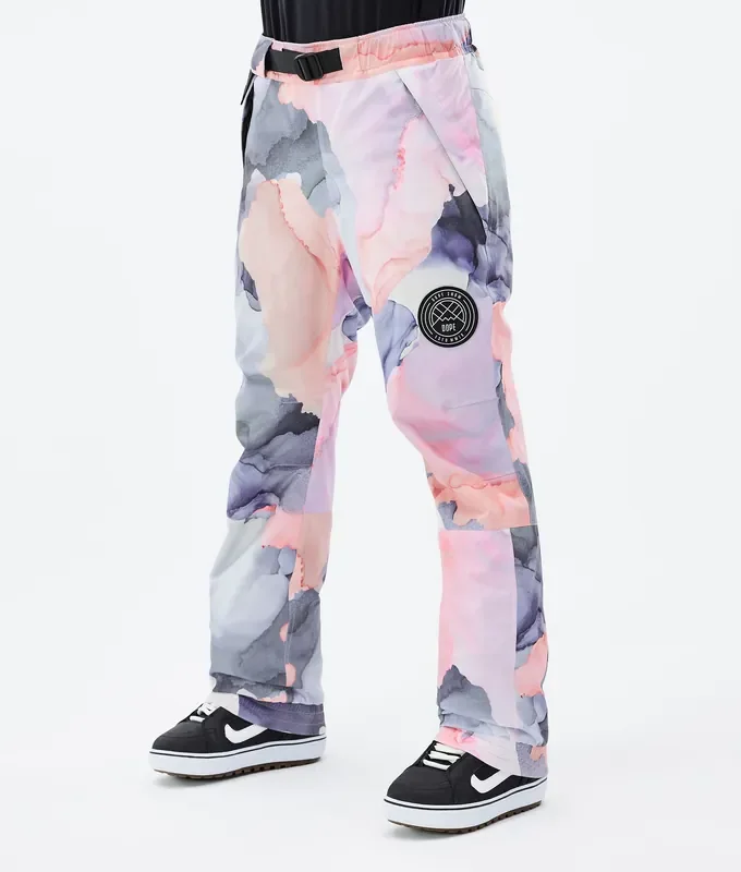 Prix Choc Dope Blizzard W 22 Pantalon de Snowboard Femme Blot Peach