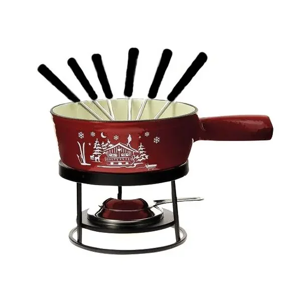 Prix Choc Set Fondue 4/6 personnes 18cm
