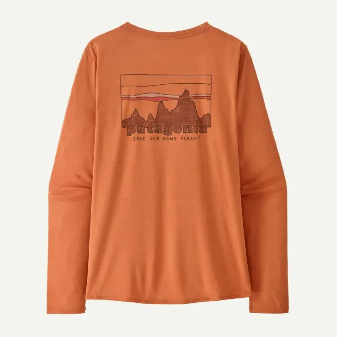 Prix Promo T-shirt graphique à manches longues femme W&rsquo;S L/S CAP COOL DAILY