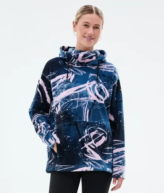 Prix Réduit Dope Cozy II W Pull Polaire Femme Carvings Pink