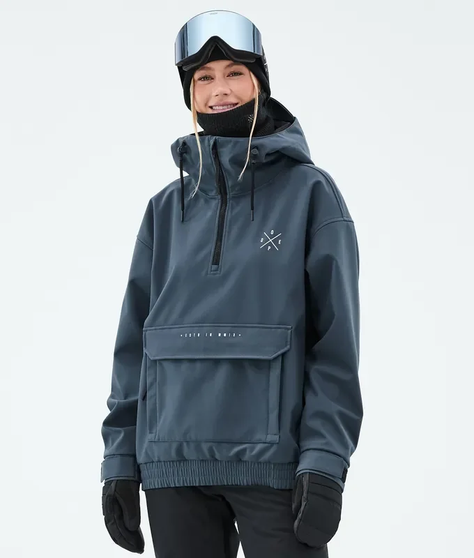 Produit De Marque Dope Cyclone W Veste Snowboard Femme Metal Blue