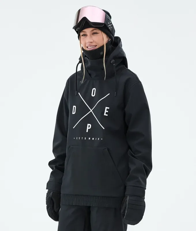 Produit De Marque Dope Yeti W Veste Snowboard Femme 2X-Up Black