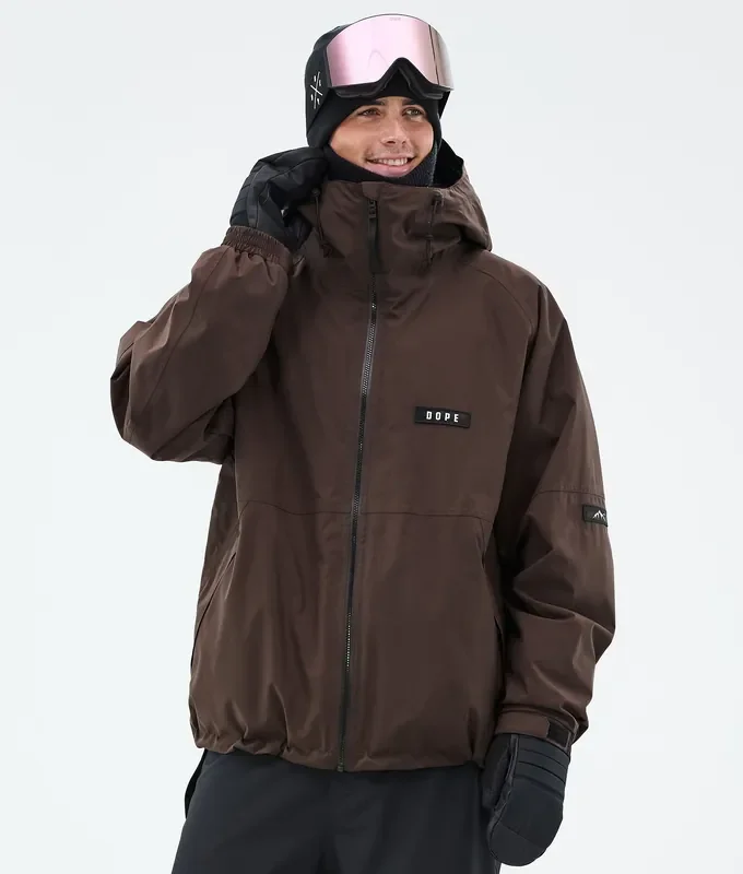 Promotion Dope Spartan Veste Snowboard Homme Dark Brown