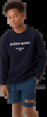 Pull Björn Borg Garçon Borg Crew Night Sky