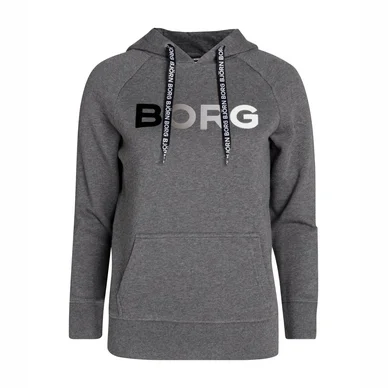 Pull Björn Borg Women Sportswear Hood B Sport Anthracite Grey Melange