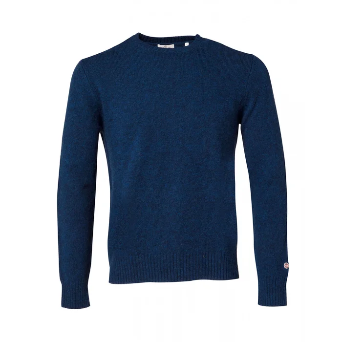 Pull col rond uni Serge Blanco SH
