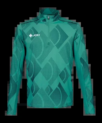 Pull de Sport JDH Homme Carbon Pro Half-Zip Lush Green