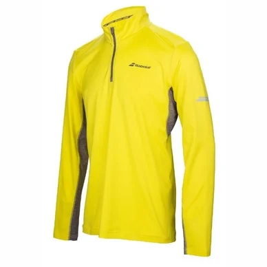 Pull de Tennis Babolat Core 1/2 Zip Men Aero Yellow