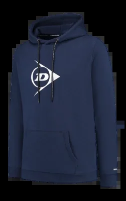 Pull de Tennis Dunlop Unisex Ap Essentials Hooded Sweat Navy